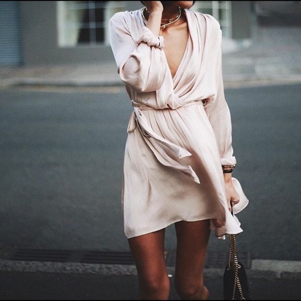 Nasty Gal Wrap Dress- with tags!!